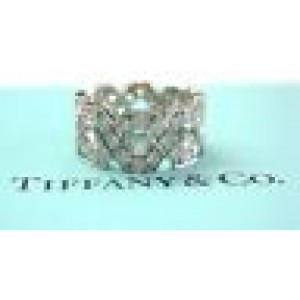 Tiffany & Co Platinum Hexagon Diamond Ring 