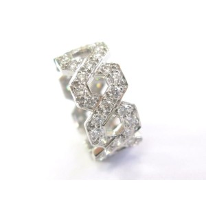 Tiffany & Co Platinum Hexagon Diamond Ring 