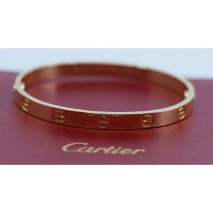 cartier love bracelet size 18