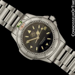 TAG HEUER PROFESSIONAL 4000 Mens Midsize Stainless Steel Watch - Mint - Warranty