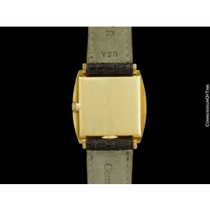 1960's VACHERON & CONSTANTIN Vintage "Extra-FLat" Modernist Mens Watch, 18K GOLD