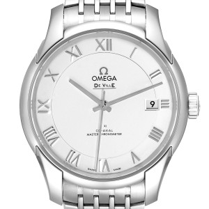 Omega DeVille Co-Axial 41mm Silver Dial Watch 433.10.41.21.02.001