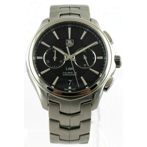 TAG HEUER MENS LINK CAT2110.BA0959 AUTOMATIC CHRONOGRAPH EXHIBITION BACK WATCH 