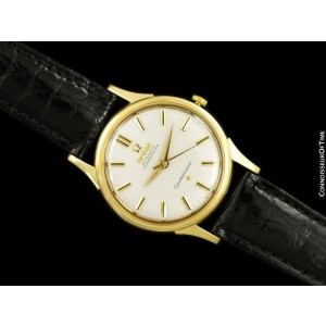 1961 OMEGA Constellation Vintage Mens 14K Gold Watch 