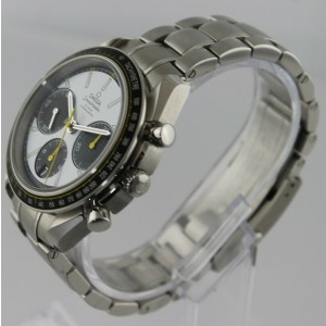 Omega Speedmaster  Racing Chronometer Men's White MINT Watch