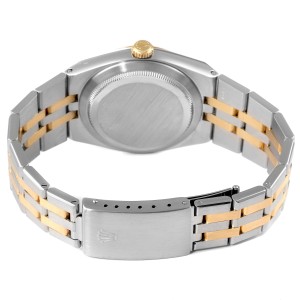 Rolex Oysterquartz Datejust Steel Yellow Gold Mens Watch 