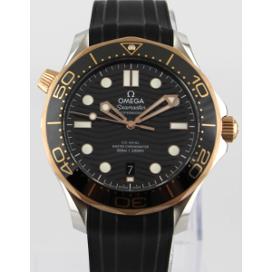 Omega Seamaster  Diver 300M 42mm Co-Axial 18K ROSE GOLD Watch