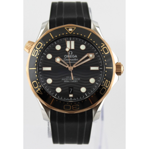 Omega Seamaster  Diver 300M 42mm Co-Axial 18K ROSE GOLD Watch