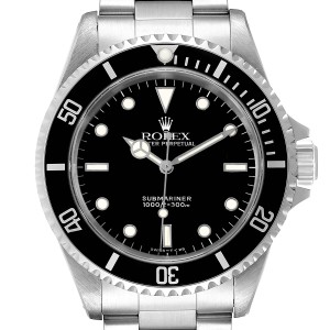 Rolex Submariner 40mm Non-Date 2 Liner Steel Mens Watch 14060