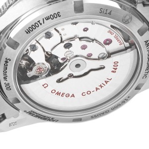 Omega Seamaster 300 Blue Dial Titanium Watch 