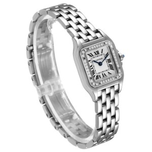 Cartier Panthere Small Steel Diamond Ladies Watch