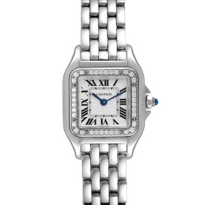Cartier Panthere Small Steel Diamond Ladies Watch