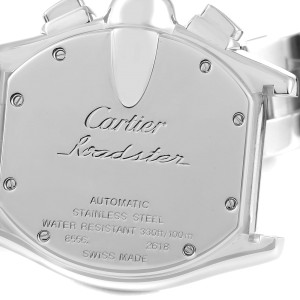 Cartier Roadster XL Chronograph Black Dial Mens Watch 