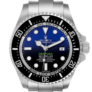 Rolex Seadweller Deepsea Cameron D-Blue Steel Watch 