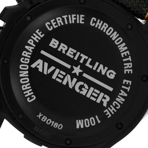 Breitling Avenger Hurricane 45 Military LE Mens Watch 