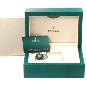 Rolex Datejust 36 Wimbledon Dial Steel EverRose Gold Watch 