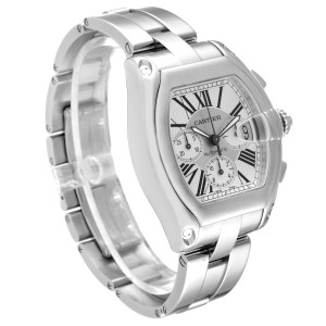 Cartier Roadster XL Chronograph Automatic Steel Mens Watch 