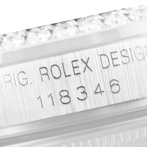 Rolex President Day-Date Platinum Diamond Mens Watch 