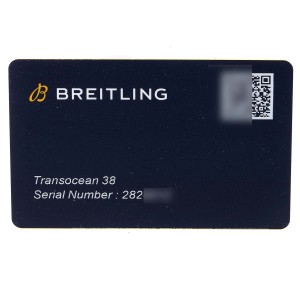 Breitling Transocean Steel MOP Dial Diamond Unisex Watch 