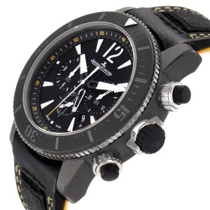 Jaeger Lecoultre Master Compressor Diving GMT Titanium Watch 
