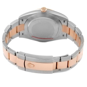 Rolex Datejust 41 Steel Everose Gold Wimbledon Dial Watch 