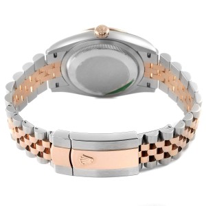Rolex Datejust 36 Steel EveRose Gold Diamond Unisex Watch 