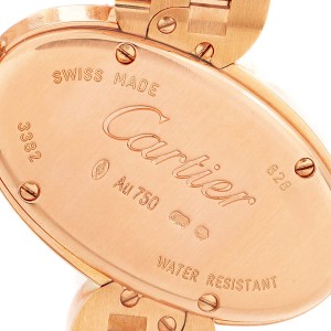 Delices de Cartier Small 18k Rose Gold Ladies Watch 