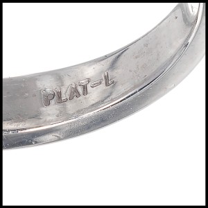 1.01ct Diamond Platinum Engagement Ring