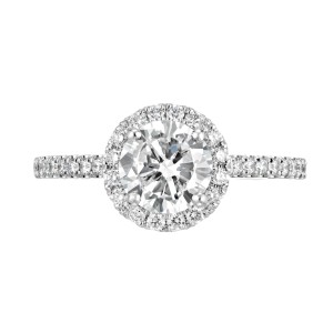 Peter Suchy GIA Certified 1.11 Carat Diamond Platinum Solitaire Engagement Ring