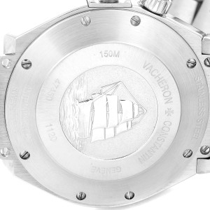 Vacheron Constantin Overseas Dual Time Silver Dial Mens Watch 