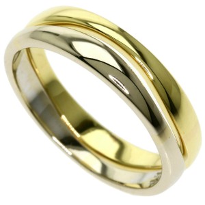 CARTIER 18k Yellow And White Gold Ring LXGQJ-1239