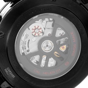 Tag Heuer Carrera Black Ceramic Chronograph Mens Watch 