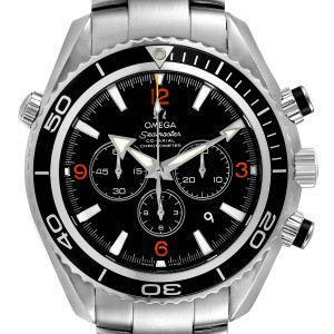 Omega Seamaster Planet Ocean 45 mm Steel Chronograph Watch 