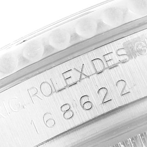 Rolex Yachtmaster 35mm Midsize Steel Platinum Mens Watch