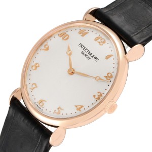 Patek Philippe Calatrava Rose Gold Vintage Unisex Watch 