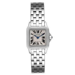 Cartier Santos Demoiselle Steel Silver Dial Ladies Watch