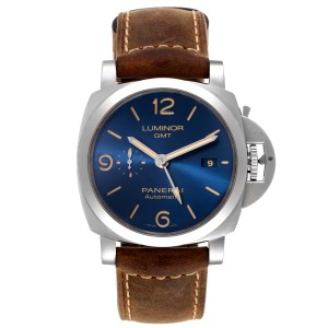 Panerai Luminor 1950 3 Days GMT 44mm Blue Dial Watch