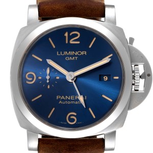 Panerai Luminor 1950 3 Days GMT 44mm Blue Dial Watch