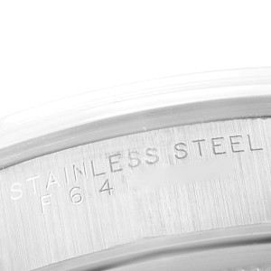 Rolex Air King 34mm Silver Dial Smooth Bezel Steel Mens Watch 