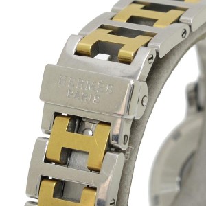 Hermes Clipper Diver CL5 .220 Stainless Steel with Silver Dial Quartz 28mm Womens Watch