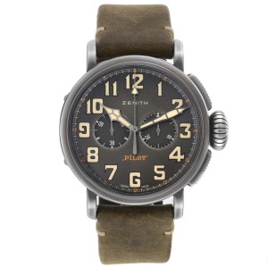 Zenith Heritage Pilot Type 20 Chronograph Mens Watch 