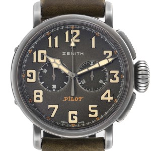 Zenith Heritage Pilot Type 20 Chronograph Mens Watch 
