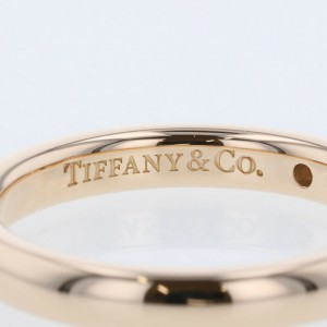 TIFFANY & Co 18k Pink Gold Stacking  Ring LXGBKT-684