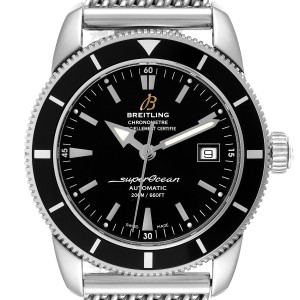 Breitling Superocean Heritage 42 Mesh Bracelet Mens Watch 