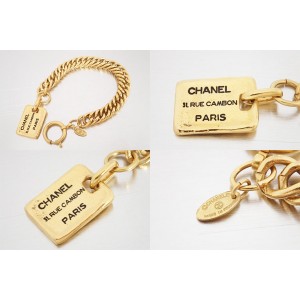 Chanel Metal Gold Bracelet 