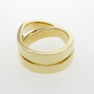 Cartier 18K Yellow Gold Paris Ring Size 9