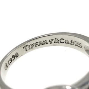 Tiffany & Co. Sterling Silver Signature Ring Size 5.25