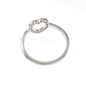 TIFFANY & Co 950 Platinum sentimental outline Ring LXGYMK-945