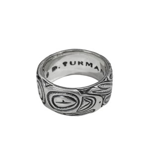 David Yurman Northwest Silver Band Ring
