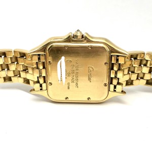 CARTIER PANTHERE Jumbo 18K Yellow Gold 0.60TCW DIAMOND Watch
